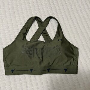 Under Armour Warrior Green Sports Bra